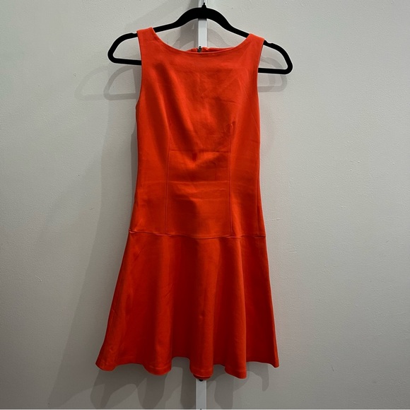 Zara Vibrant Orange Mini Dress - Picture 1 of 3